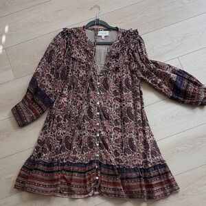 Cleobella Multicolor Paisley Dress